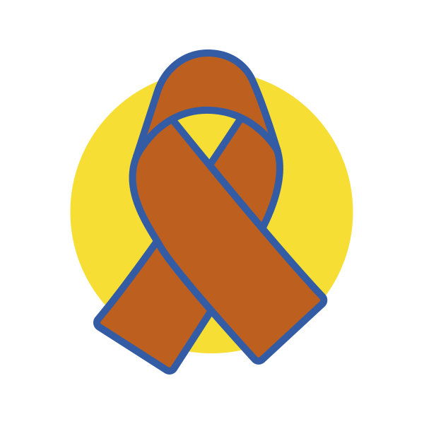 Cancer ribbon Icon
